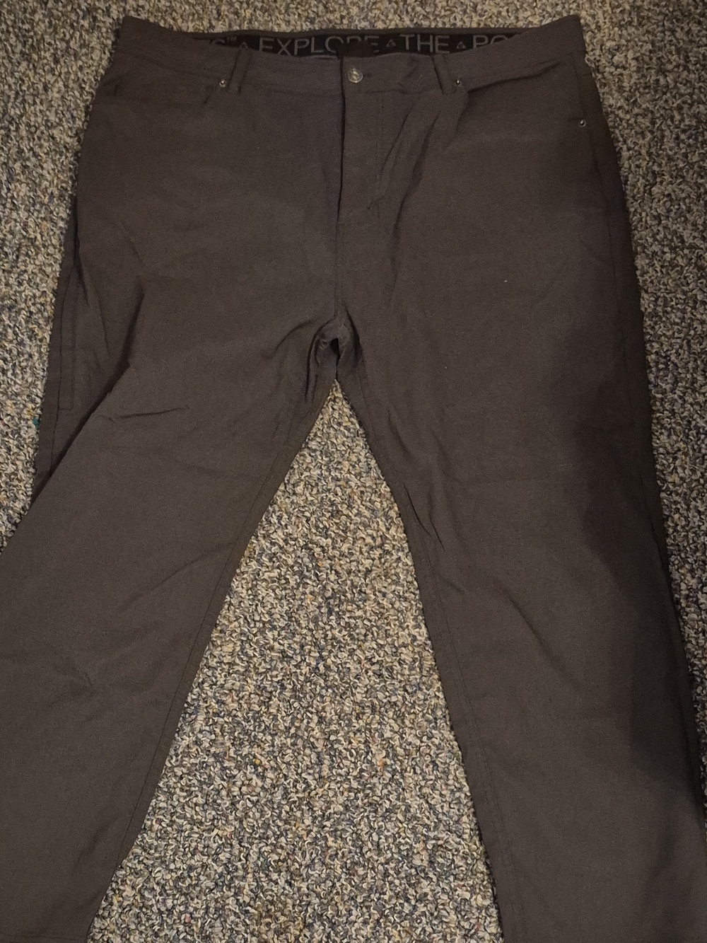 Gerry Weber Men's Dark Brown Slim Chinos